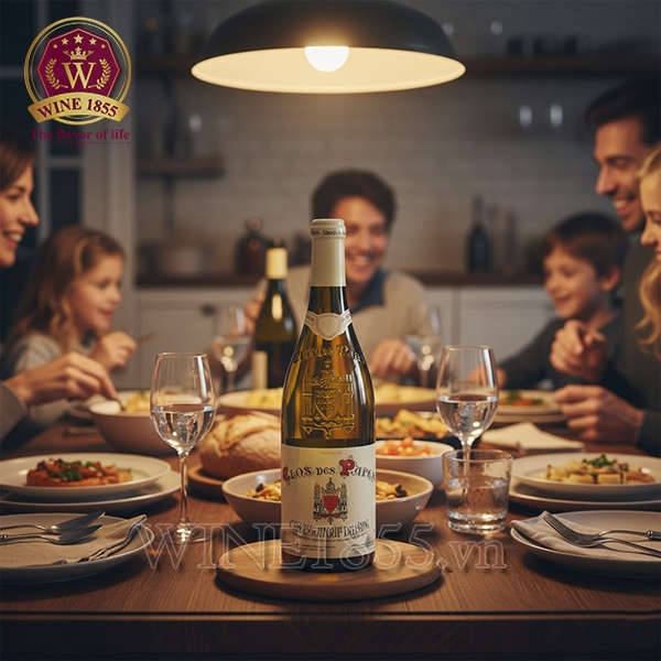 Rượu Vang Pháp Clos Des Papes Châteauneuf-Du-Pape blanc