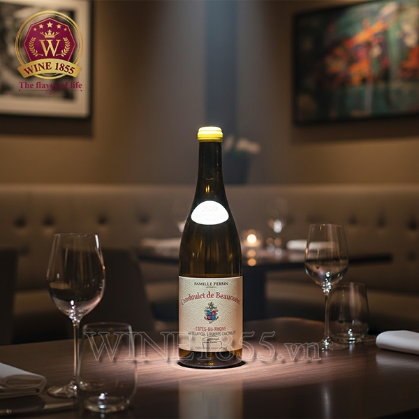 Rượu Vang Pháp Coudoulet de Beaucastel Blanc