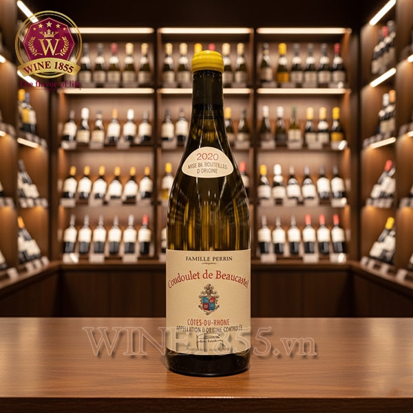 Rượu Vang Pháp Coudoulet de Beaucastel Blanc