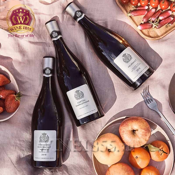 Rượu Vang Pháp Famille Carabello-Baum Corton Charlemagne Grand Cru