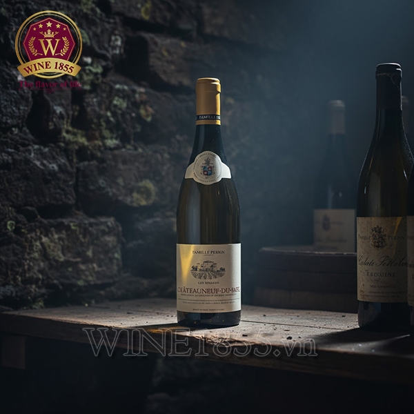 Rượu Vang Pháp Famille Perrin Châteauneuf-Du-Pape Les Sinards Blanc