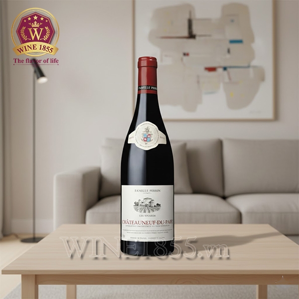 Rượu Vang Pháp Famille Perrin Les Sinards Châteauneuf-Du-Pape Rouge