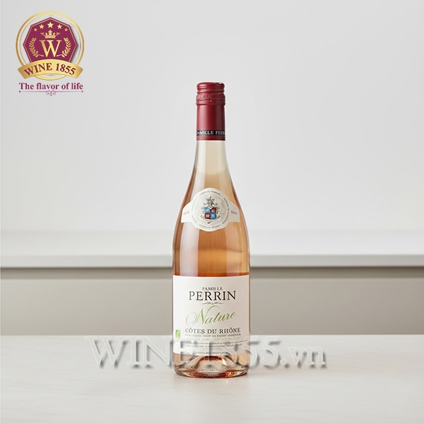 Rượu Vang Pháp Famille Perrin Nature Côtes-du-Rhône Rose