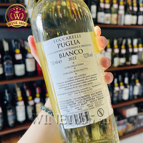 Rượu Vang Ý Luccarelli Bianco
