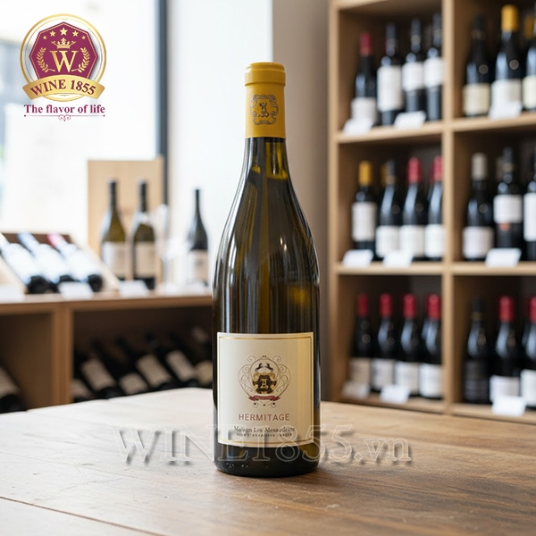 Rượu Vang Pháp Maison Les Alexandrins Hermitage Blanc