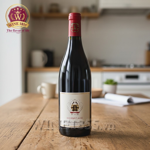 Rượu Vang Pháp Maison Les Alexandrins Hermitage Rouge
