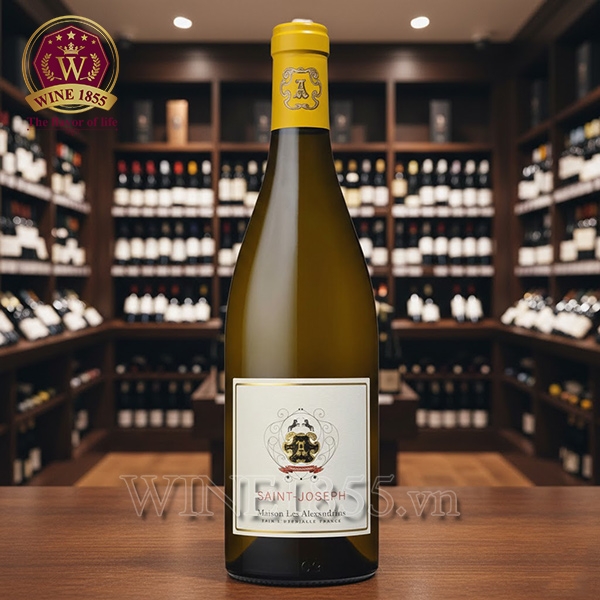 Rượu Vang Pháp Maison Les Alexandrins Saint-Joseph Blanc