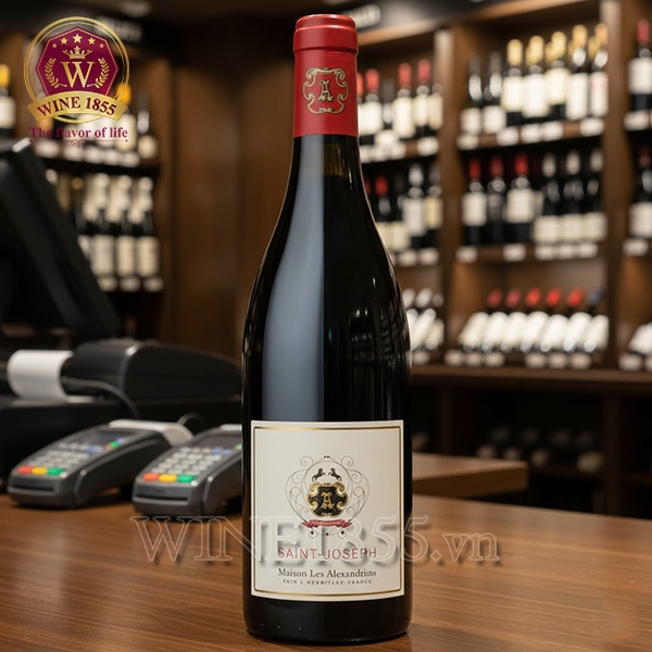 Rượu Vang Pháp Maison Les Alexandrins Saint-Joseph Rouge