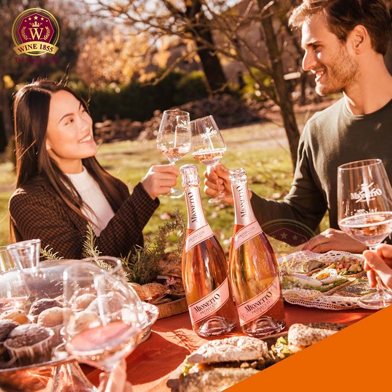 Rượu Vang Sủi Mionetto Prosecco Rosé