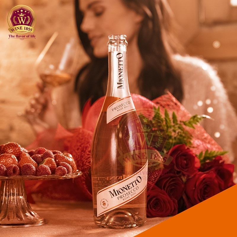 Rượu Vang Sủi Mionetto Prosecco Rosé
