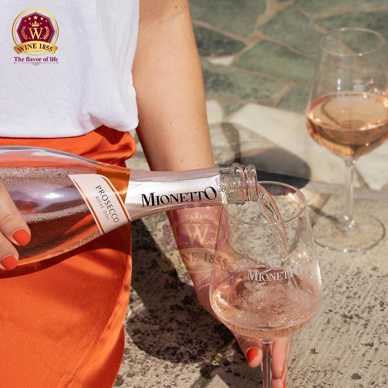 Rượu Vang Sủi Mionetto Prosecco Rosé