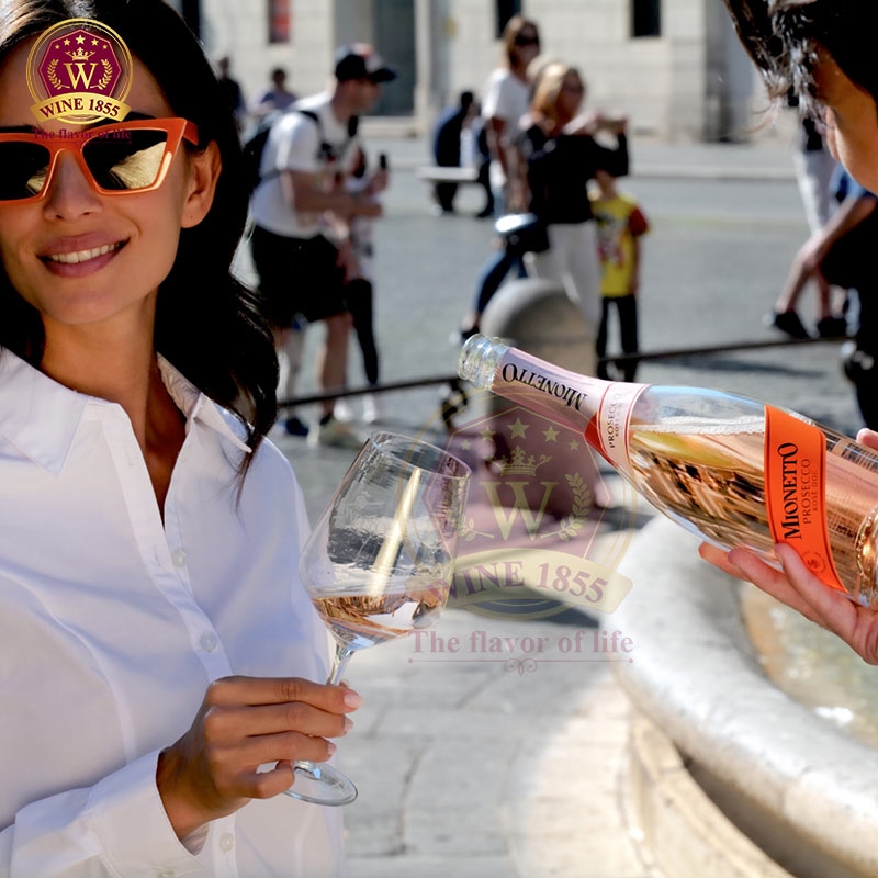 Rượu Vang Sủi Mionetto Prosecco Rosé