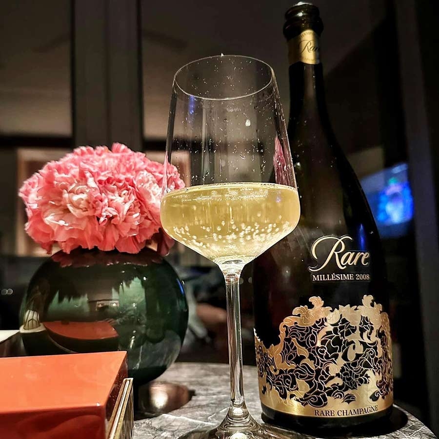 Rượu Champagne Rare Brut Milésimé 2008 - Hảo Hạng