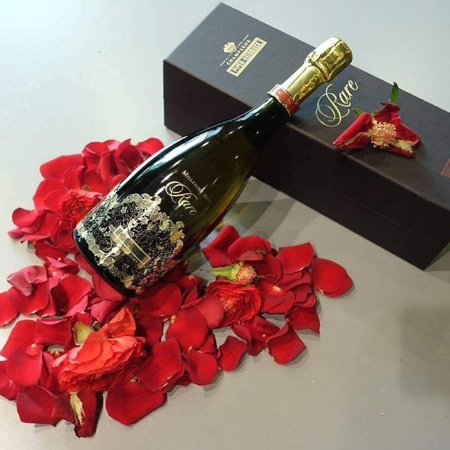 Rượu Champagne Rare Brut Milésimé 2008 - Hảo Hạng