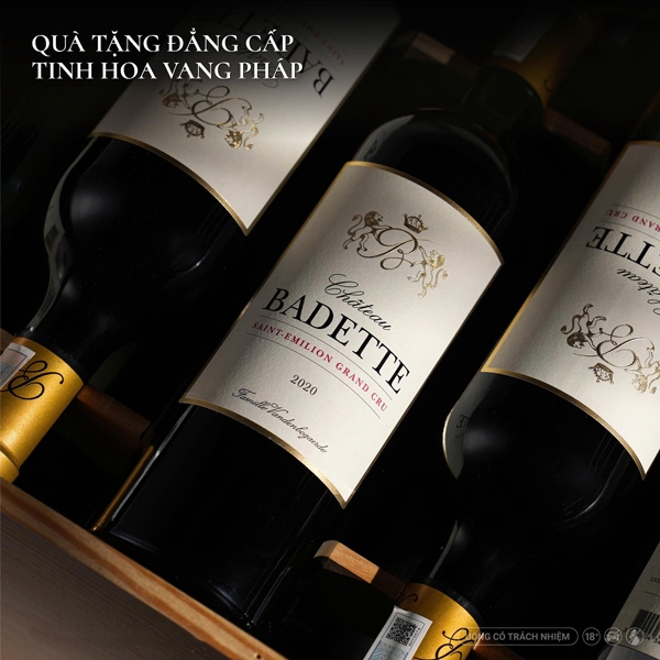 Rượu Vang Pháp Chateau Badette 2021
