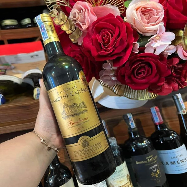 Rượu vang Pháp Château Lamothe Castéra