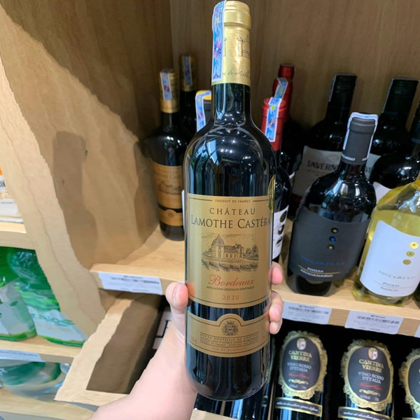 Rượu vang Pháp Château Lamothe Castéra