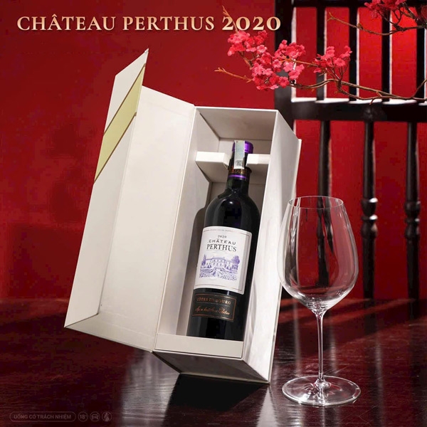 Rượu vang Pháp Château Perthus 2020