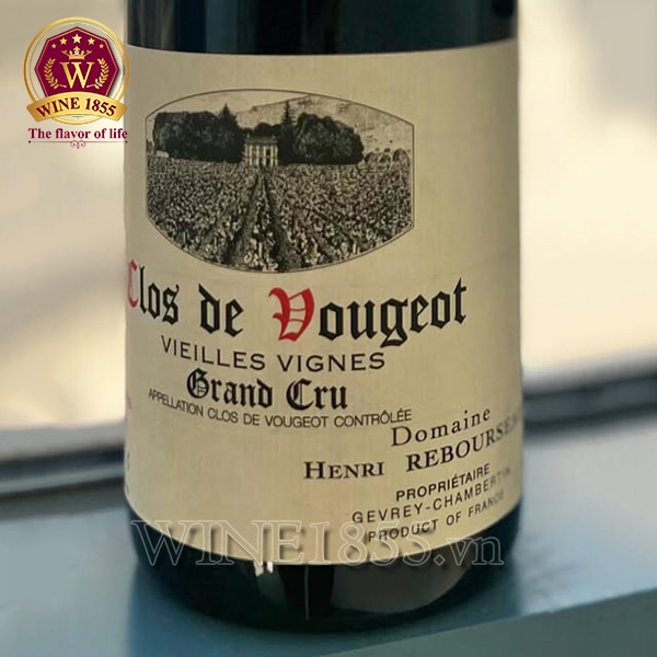 Rượu Vang Pháp Domaine Henri Rebourseau, Clos De Vougeot Vieilles Vignes Grand Cru