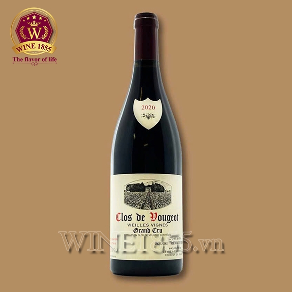 Rượu Vang Pháp Domaine Henri Rebourseau, Clos De Vougeot Vieilles Vignes Grand Cru