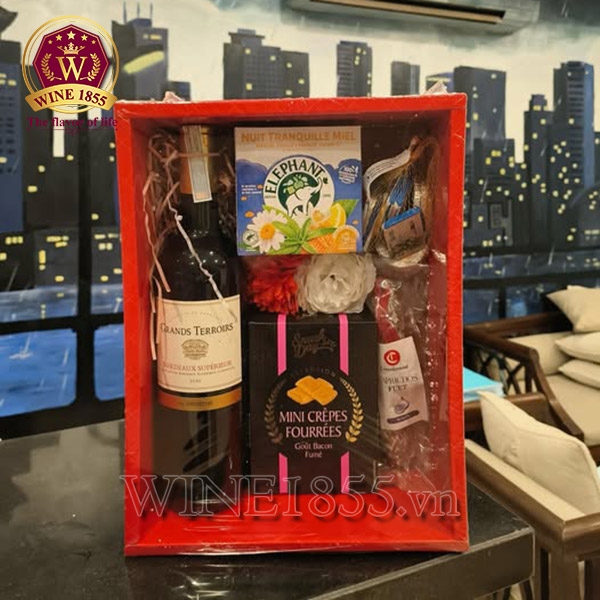 Rượu vang Pháp Grands Terroirs Bordeaux Supérieur