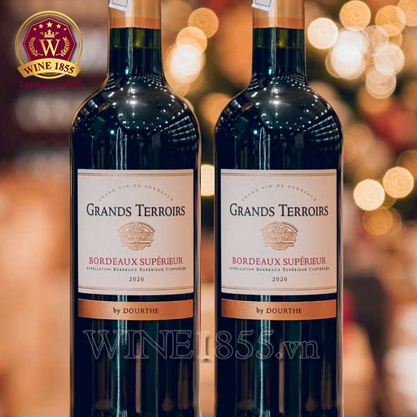 Rượu vang Pháp Grands Terroirs Bordeaux Supérieur