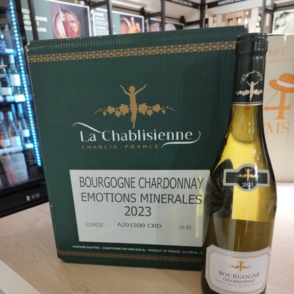 Rượu vang Pháp La Chablisienne Bourgogne Chardonnay
