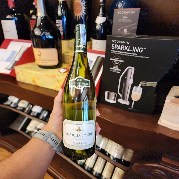 Rượu vang Pháp La Chablisienne Chablis Premier Cru Beauroy 2018