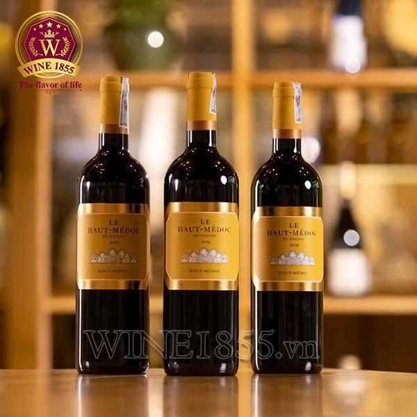 Rượu vang Pháp Le Haut-Médoc De Dauzac