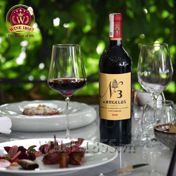 Rượu vang Pháp No3 d’Angelus
