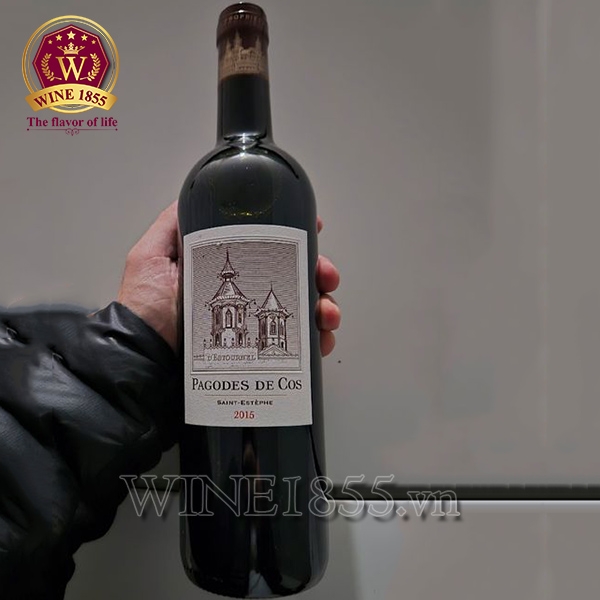 Rượu Vang Pháp Pagodes De Cos Rouge
