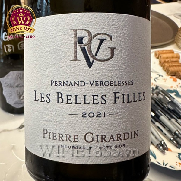 Rượu Vang Pháp Pierre Girardin Pernand-Vergelesses Les Belles Filles