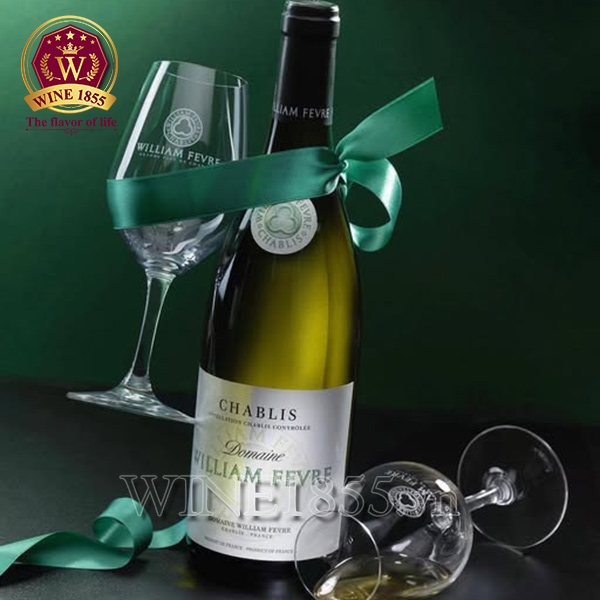 Rượu vang Pháp William Fevre Chablis