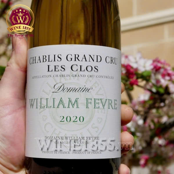 Rượu vang Pháp William Fevre Chablis Grand Cru Les Clos