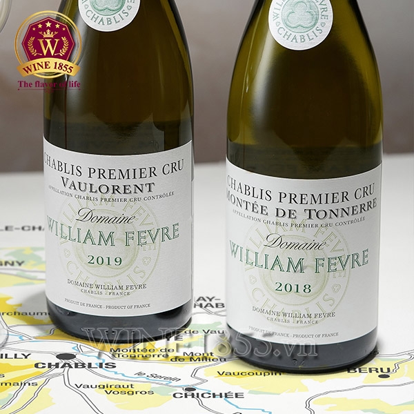 Rượu vang Pháp William Fevre Chablis Premier Cru Montée De Tonnerre