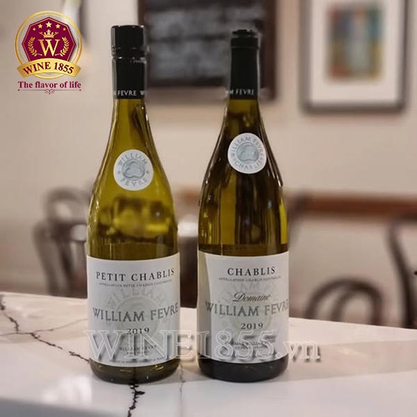 Rượu vang Pháp William Fevre Petit Chablis