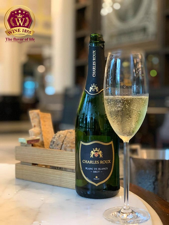 Rượu vang sủi Charles Roux Blanc de Blancs