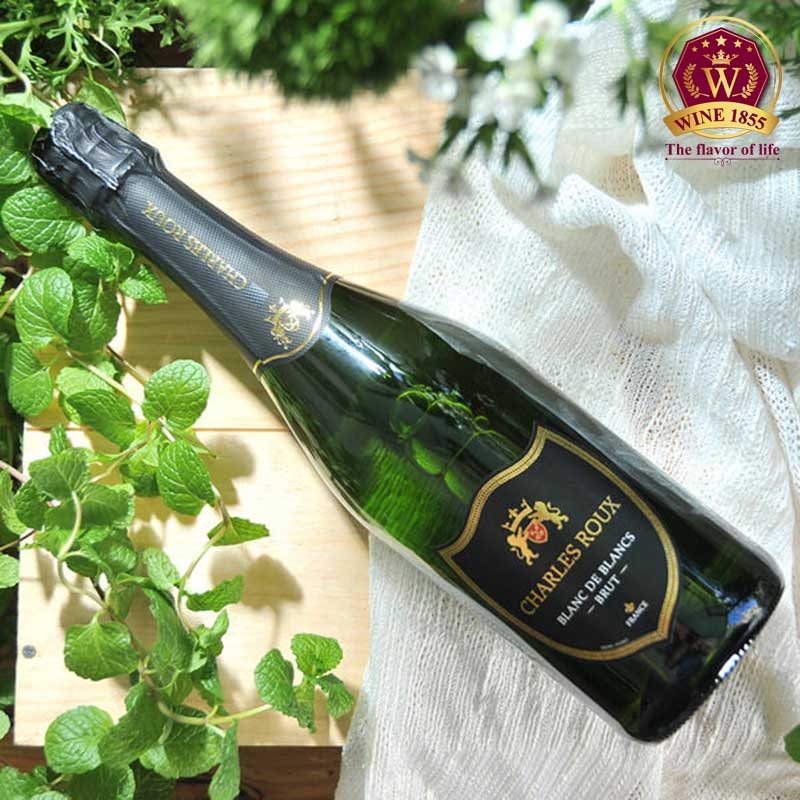 Rượu vang sủi Charles Roux Blanc de Blancs