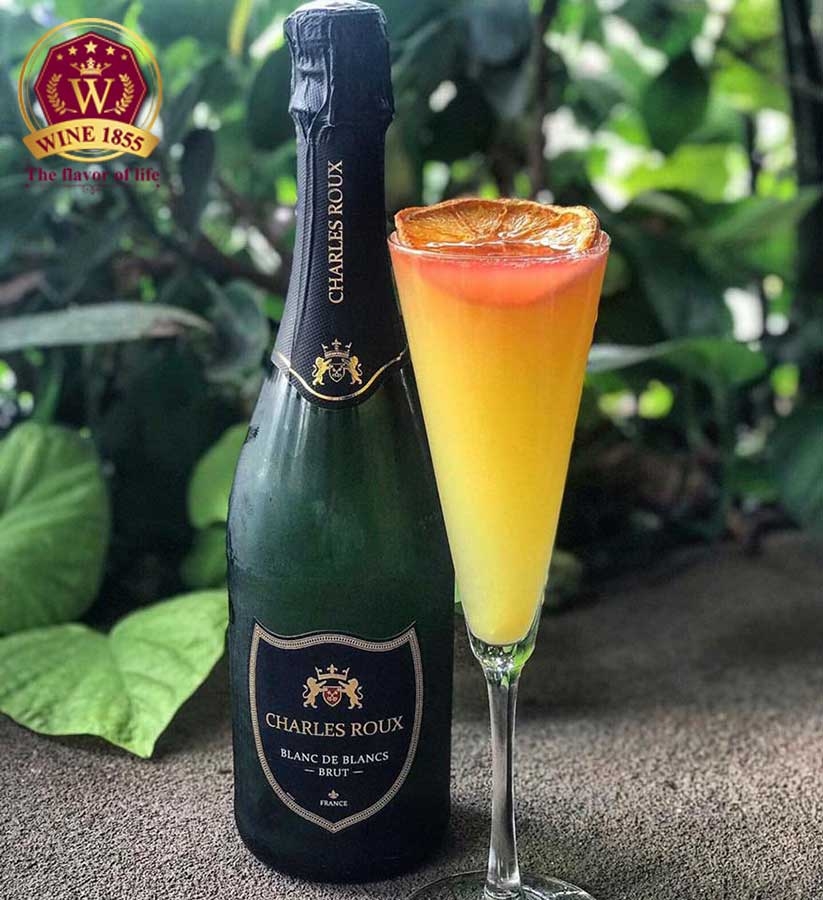 Rượu vang sủi Charles Roux Blanc de Blancs