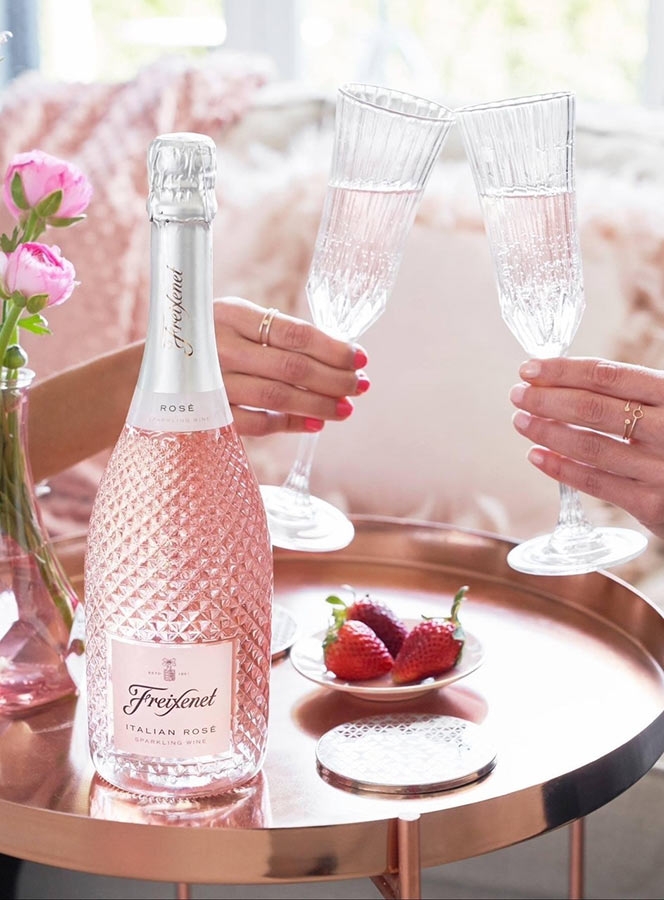 Rượu Vang Sủi Italian Rosé Sparkling Wine Extra Dry