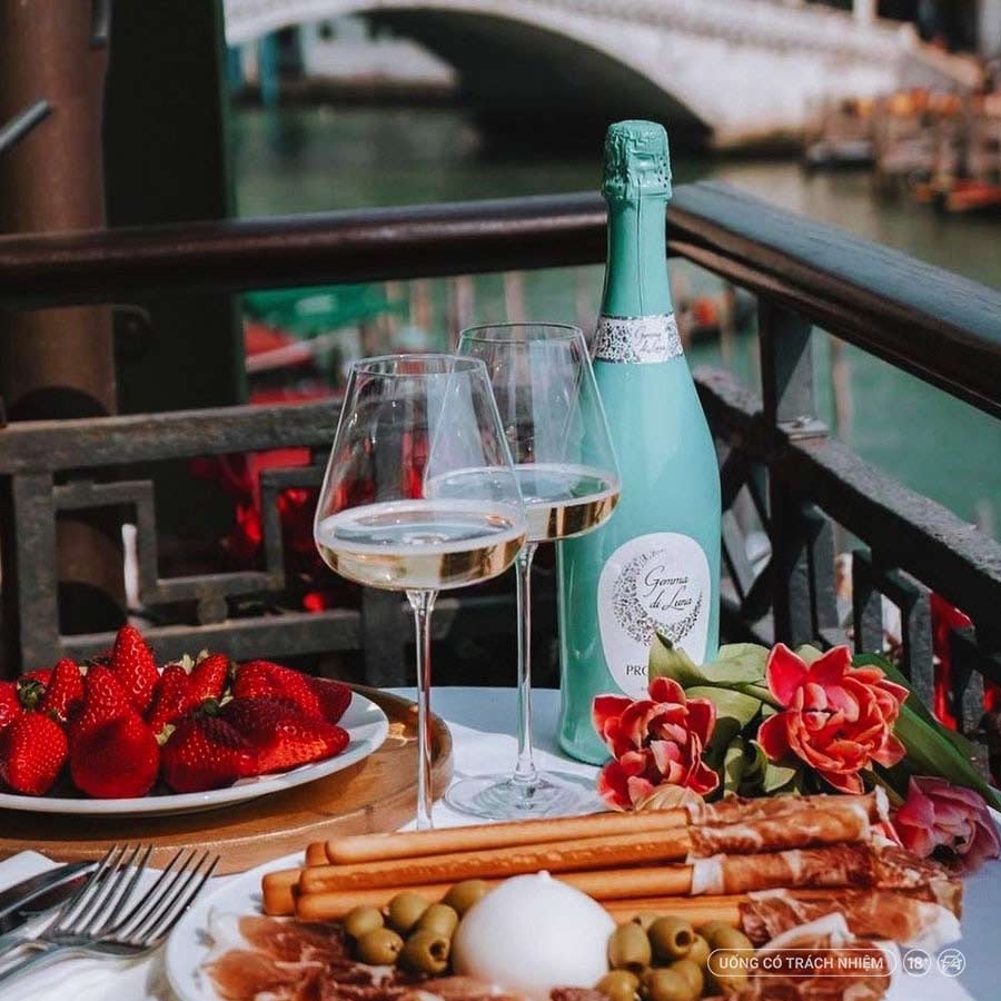 Rượu Vang Sủi Gemma Di Luna Prosecco Extra Dry