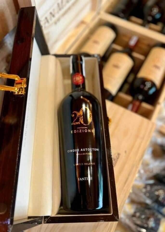 Rượu Vang Ý 20 Edizione Limited Edition - Đặc Biệt