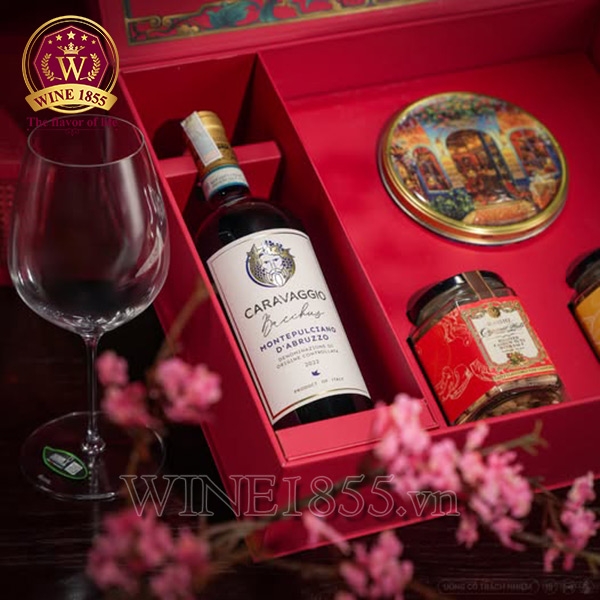 Rượu vang Ý Caravaggio Bacchus Montepulciano D’abruzzo