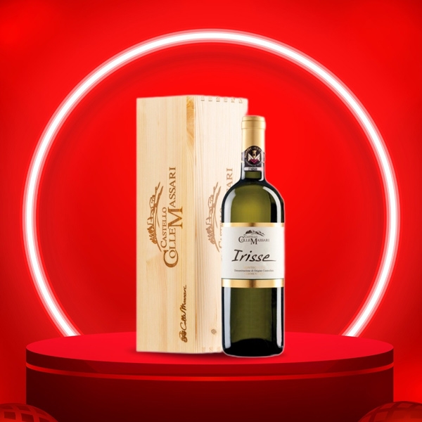 Rượu Vang Ý ColleMassari Irisse Montecucco Vermentino