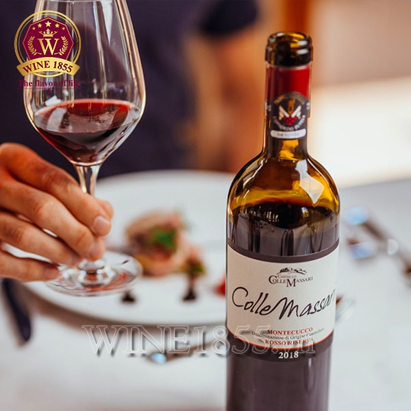 Rượu Vang Ý ColleMassari Montecucco Rosso Riserva