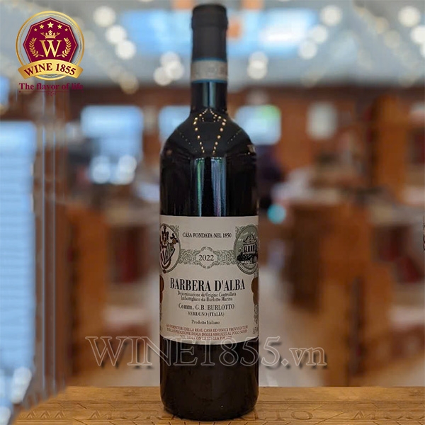 Rượu vang Ý Comm. G.B. Burlotto Barbera D’alba