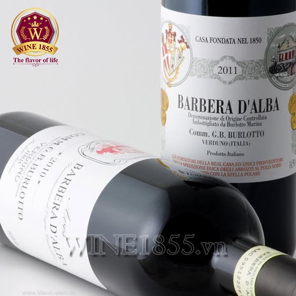 Rượu vang Ý Comm. G.B. Burlotto Barbera D’alba