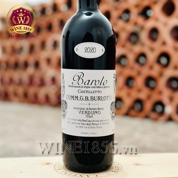 Rượu vang Ý Comm. G.B. Burlotto Barolo Castelletto