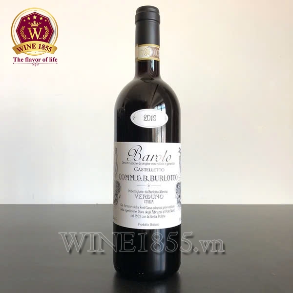 Rượu vang Ý Comm. G.B. Burlotto Barolo Castelletto