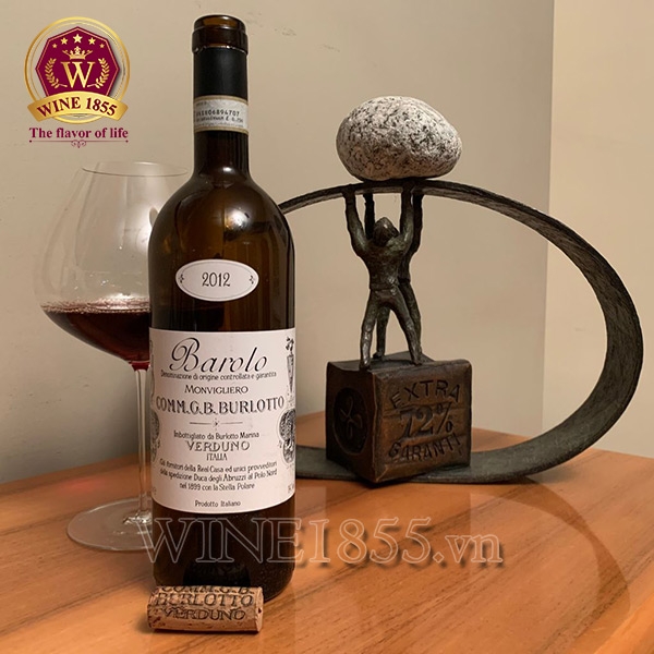 Rượu vang Ý Comm. G.B. Burlotto Barolo Monvigliero